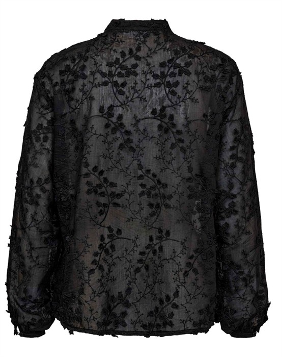 Isak CC Emroidery Skjorte - Black